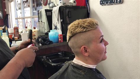 High and Tight Haircut Description and Ideas Known as the high and tight, this haircut is best described as faded or totally shaved on the sides and back with a longer, yet generally short, portion of hair on the top. . Ta77 haircut